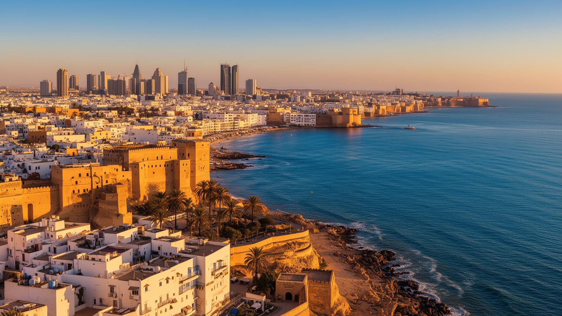 Tangier coastline — premium dental tourism destination